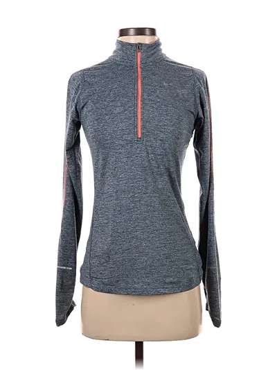 Pre-owned Nike Long Sleeve T-shirt In Gray