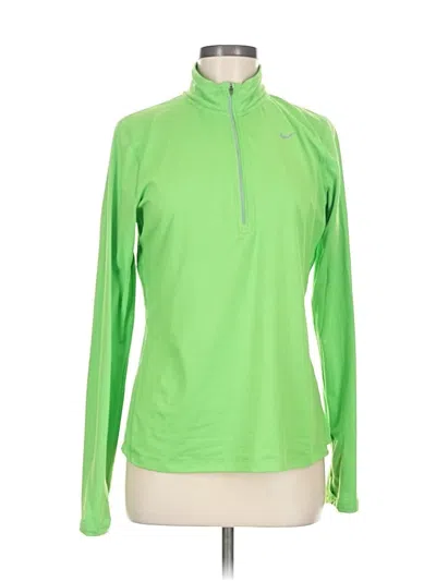 Pre-owned Nike Long Sleeve T-shirt In Green