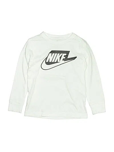 Pre-owned Nike Kids' Long Sleeve T-shirt In Green