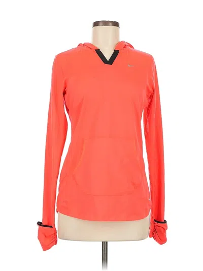 Pre-owned Nike Long Sleeve T-shirt In Orange
