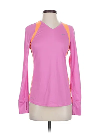 Pre-owned Nike Long Sleeve T-shirt In Pink