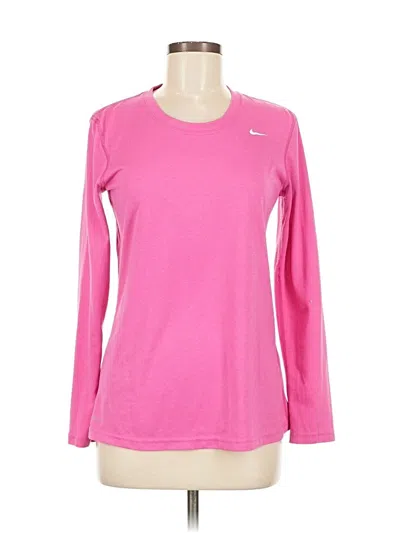 Pre-owned Nike Long Sleeve T-shirt In Pink