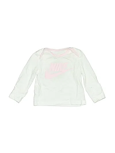 Pre-owned Nike Kids' Long Sleeve T-shirt In Pink