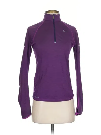 Pre-owned Nike Long Sleeve T-shirt In Purple