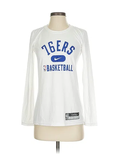 Pre-owned Nike Long Sleeve T-shirt In White