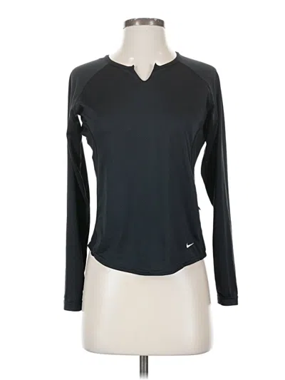 Pre-owned Nike Long Sleeve T-shirt In Black