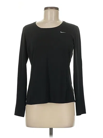 Pre-owned Nike Long Sleeve T-shirt In Black