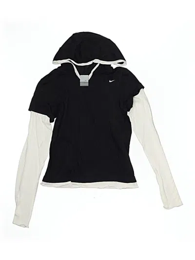 Pre-owned Nike Kids' Long Sleeve T-shirt In Black