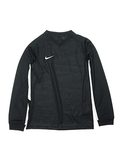 Pre-owned Nike Kids' Long Sleeve T-shirt In Black
