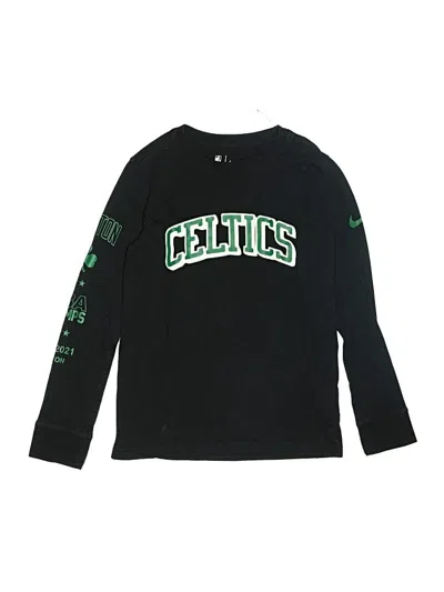 Pre-owned Nike Kids' Long Sleeve T-shirt In Black