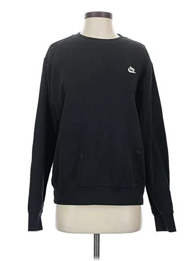 Pre-owned Nike Long Sleeve T-shirt In Black