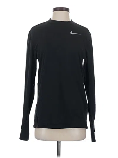 Pre-owned Nike Long Sleeve T-shirt In Black