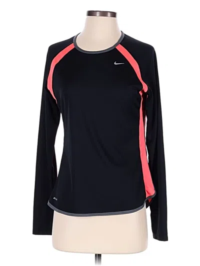 Pre-owned Nike Long Sleeve T-shirt In Black