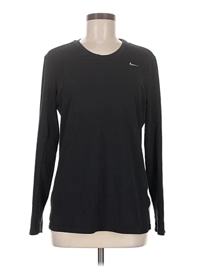Pre-owned Nike Long Sleeve T-shirt In Black