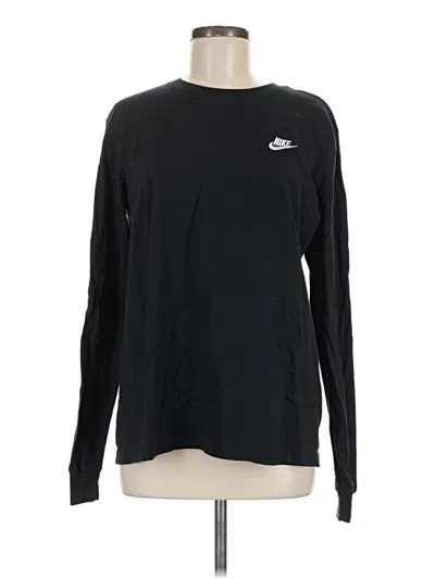 Pre-owned Nike Long Sleeve T-shirt In Black