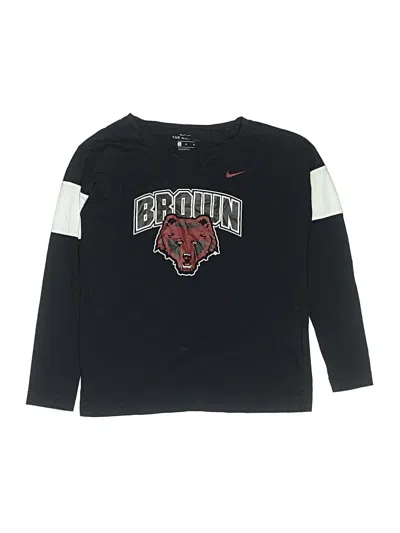 Pre-owned Nike Kids' Long Sleeve T-shirt In Black