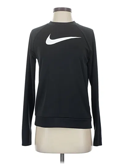 Pre-owned Nike Long Sleeve T-shirt In Black