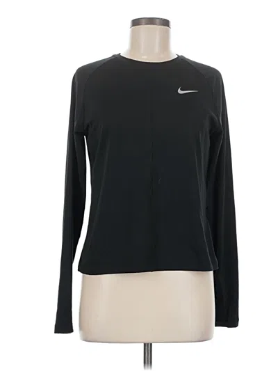 Pre-owned Nike Long Sleeve T-shirt In Black
