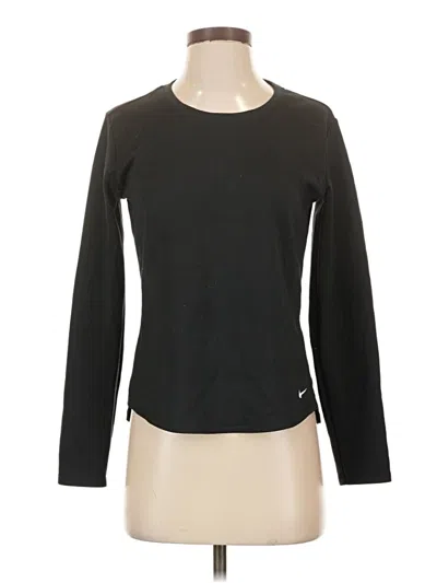 Pre-owned Nike Long Sleeve T-shirt In Black