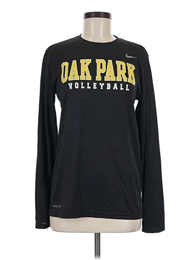 Pre-owned Nike Long Sleeve T-shirt In Black