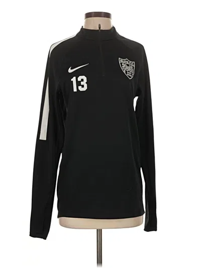 Pre-owned Nike Long Sleeve T-shirt In Black