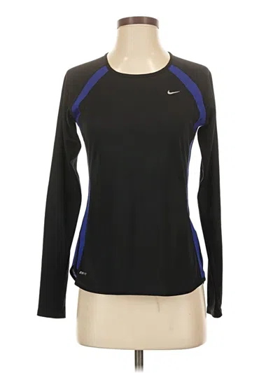 Pre-owned Nike Long Sleeve T-shirt In Black