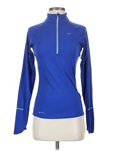 Pre-owned Nike Long Sleeve T-shirt In Blue