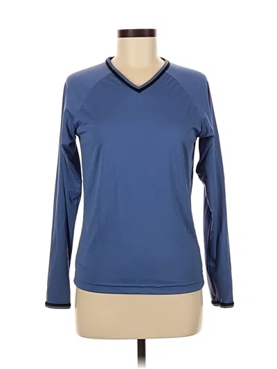 Pre-owned Nike Long Sleeve T-shirt In Blue