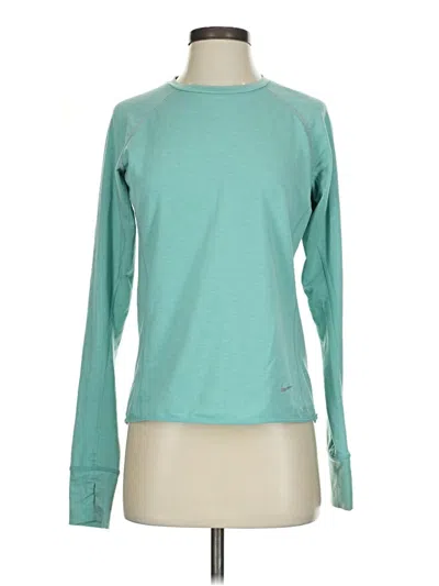 Pre-owned Nike Long Sleeve T-shirt In Blue