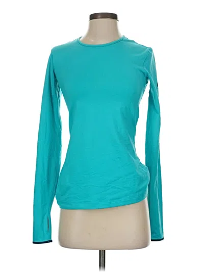 Pre-owned Nike Long Sleeve T-shirt In Blue