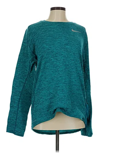 Pre-owned Nike Long Sleeve T-shirt In Blue