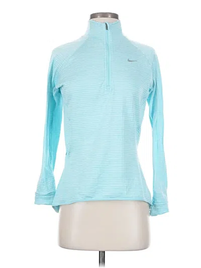 Pre-owned Nike Long Sleeve T-shirt In Blue