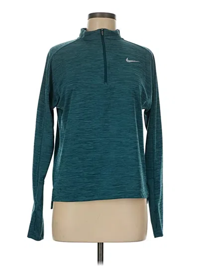 Pre-owned Nike Long Sleeve T-shirt In Blue