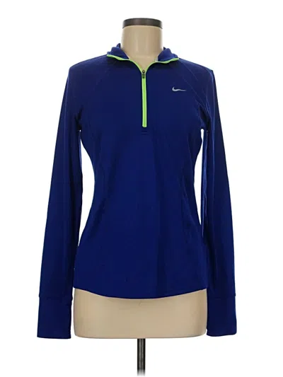 Pre-owned Nike Long Sleeve T-shirt In Blue