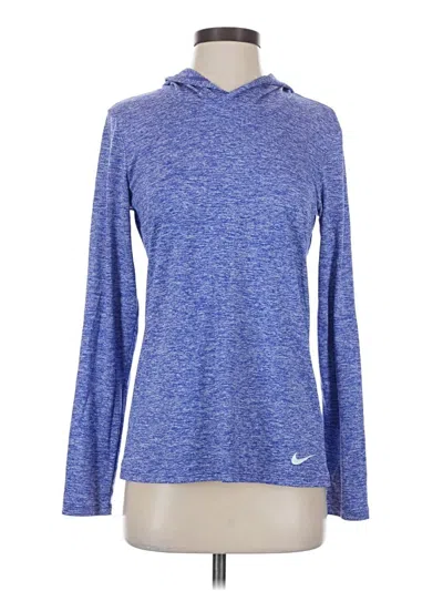 Pre-owned Nike Long Sleeve T-shirt In Blue