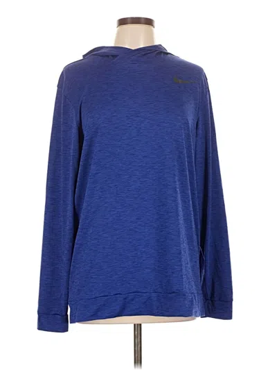 Pre-owned Nike Long Sleeve T-shirt In Blue