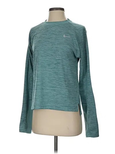 Pre-owned Nike Long Sleeve T-shirt In Blue