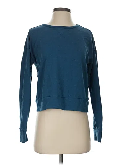 Pre-owned Nike Long Sleeve T-shirt In Blue