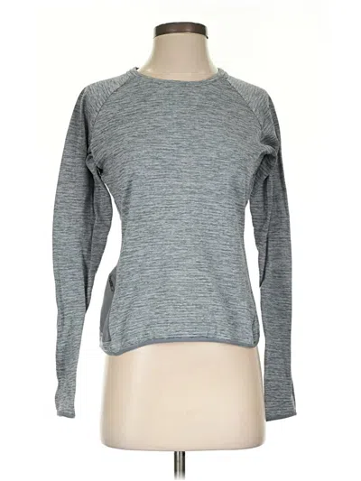 Pre-owned Nike Long Sleeve T-shirt In Gray