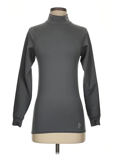 Pre-owned Nike Long Sleeve T-shirt In Gray
