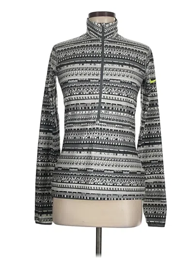 Pre-owned Nike Long Sleeve T-shirt In Gray