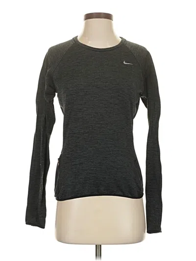 Pre-owned Nike Long Sleeve T-shirt In Gray