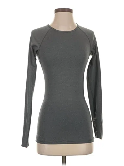 Pre-owned Nike Long Sleeve T-shirt In Gray