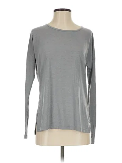Pre-owned Nike Long Sleeve T-shirt In Gray