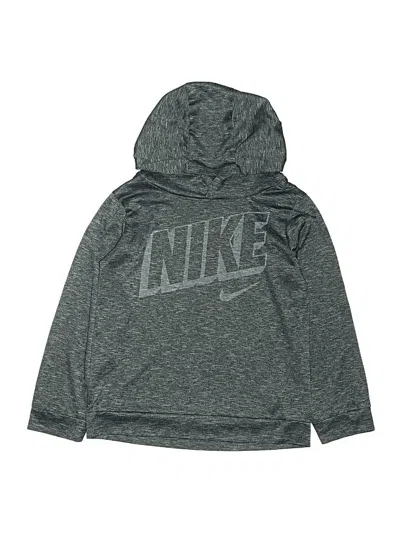 Pre-owned Nike Kids' Long Sleeve T-shirt In Gray