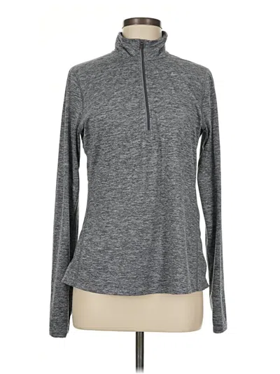 Pre-owned Nike Long Sleeve T-shirt In Gray