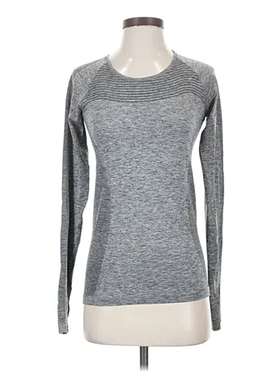 Pre-owned Nike Long Sleeve T-shirt In Gray