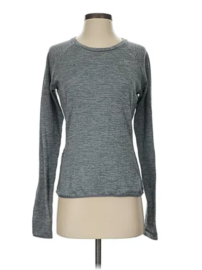 Pre-owned Nike Long Sleeve T-shirt In Gray