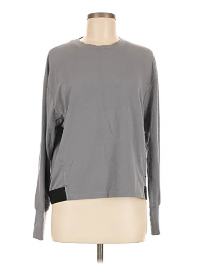 Pre-owned Nike Long Sleeve T-shirt In Gray