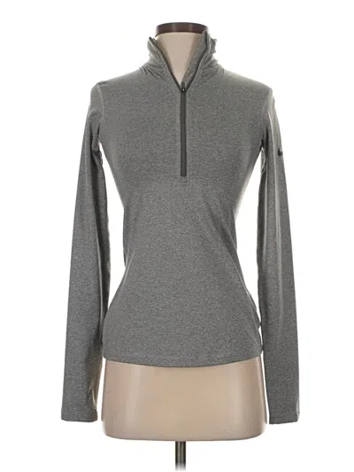 Pre-owned Nike Long Sleeve T-shirt In Gray
